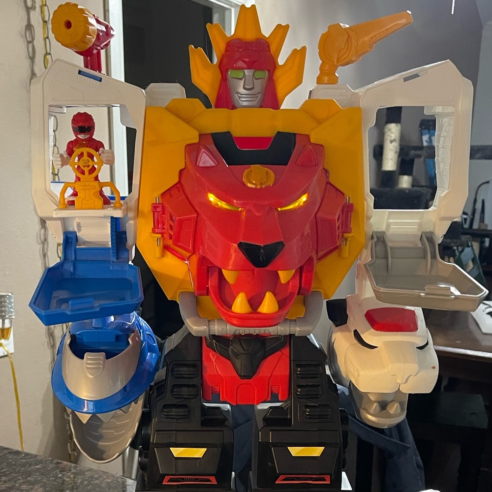 Power Rangers Heroes Red Ranger & Power Morphin Megazord 24" Action Figure Set